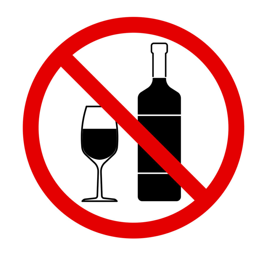 No alcohol symbol
