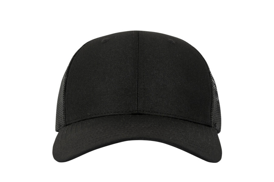 Black trucker hat