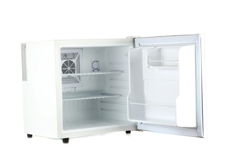 Mini fridge white