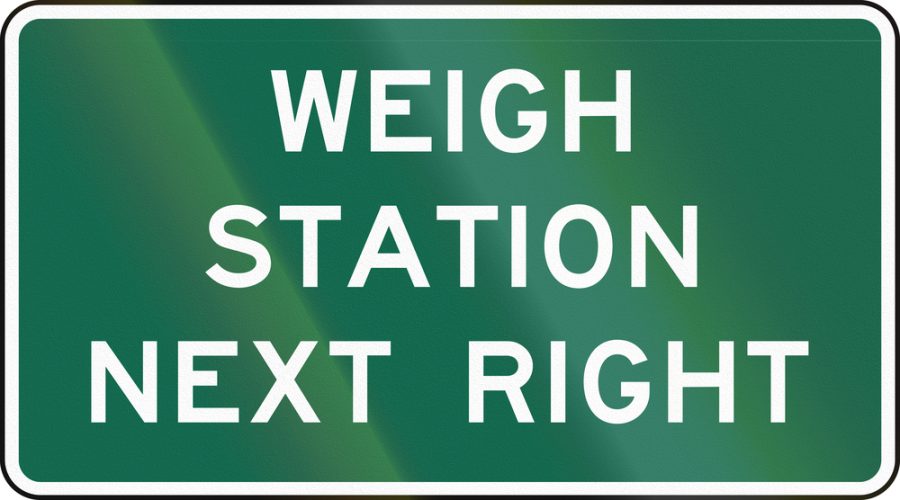 United States MUTCD weigh station sign