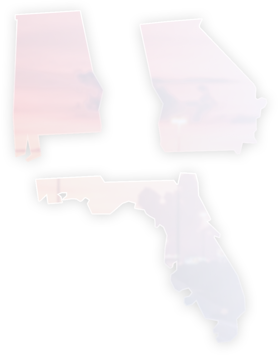 Florida, georgia, and alabama
