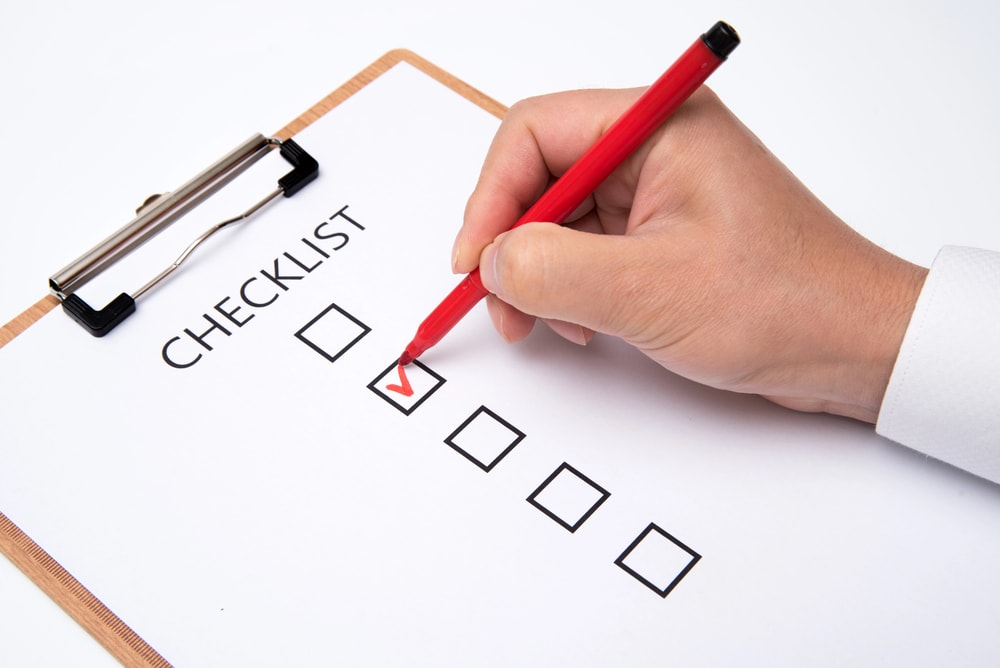 checklist document